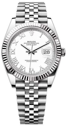 [Rolex Datejust with a white-18] Rolex Datejust with a white-18