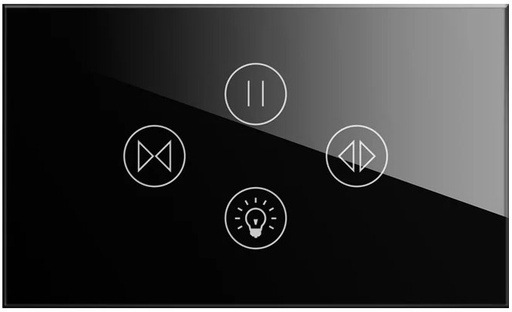 [CURTAIN LAMP Flat (Black & White) (Wifi)] CURTAIN LAMP Flat (Black & White) (Wifi)