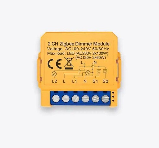 [MINI DIMMER 2 Channel (SMART RELAY) (Zigbee)] MINI DIMMER 2 Channel (SMART RELAY) (Zigbee)
