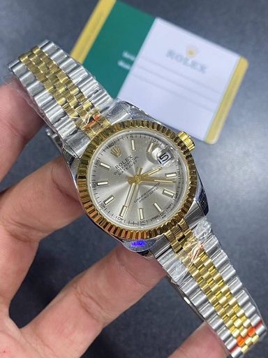 [Rolex Datejust in silver and gold-117] Rolex Datejust in silver and gold-117