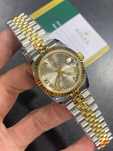 [Rolex Lady-Datejust two-tone yellow gold and stainless steel-133] Rolex Lady-Datejust two-tone yellow gold and stainless steel-133